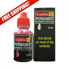 PERMANENT MARKER INK 15ML (1 Piece) (RED)